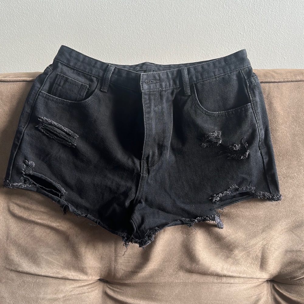 High Waist Denim shorts